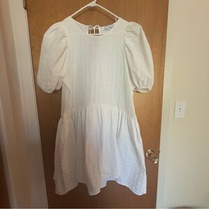 ENGLISH FACTORY WHITE DRESS